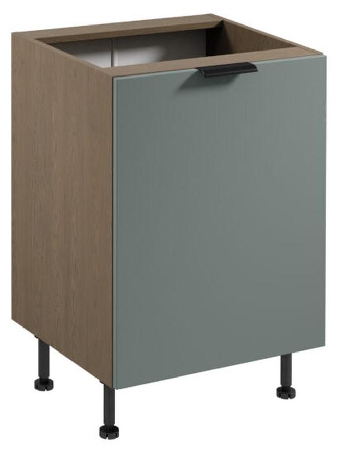 Küchenunterschrank Küchenschrank Unterschrank Holzschrank Braun-Grau