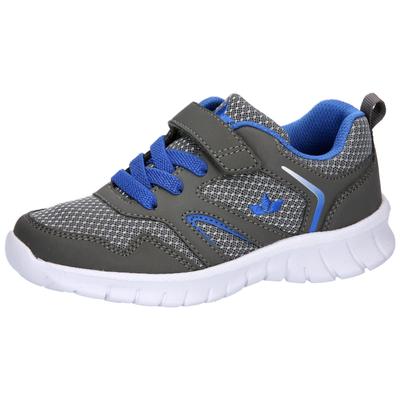 Sneaker LICO "Sneaker Skip VS", Kinder, Gr. 32, grau, Synthetik, Schuhe Sneaker