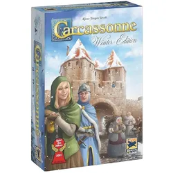 Hans im Glück HIGD0508 - Carcassonne Winter-Edition V3.0 (Deutsch, 2 - 5 Spieler)