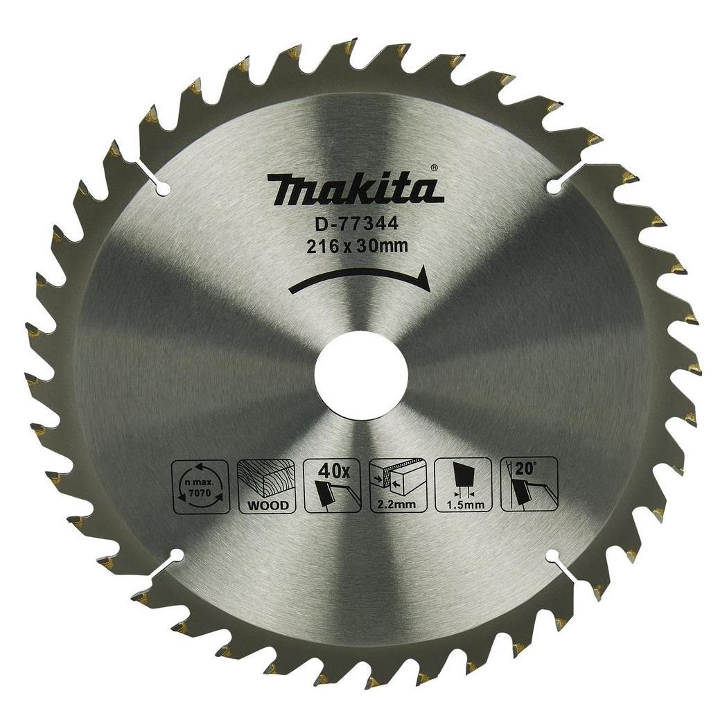Makita Kreissägeblatt TCT 216x30x40Z (D-77344)