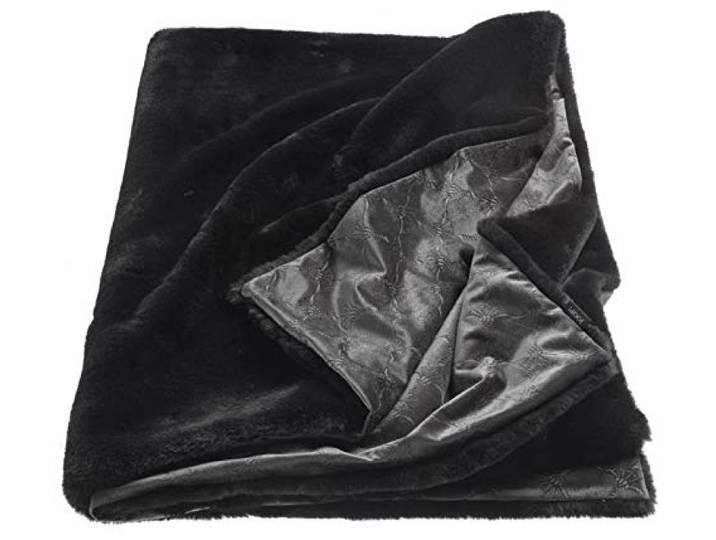 JOOP! Smooth schwarz Plaid Farbe schwarz Größe 130x170cm