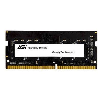 AGI 16 GB DDR4-RAM SO-DIMM PC3200 CL22 (1 x 16GB, 3200 MHz, DDR4-RAM, SO-DIMM) (AGI320016SD138)
