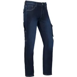 Stretch Jeans "DONNY" X34 dark blue - W28L32 - Blau
