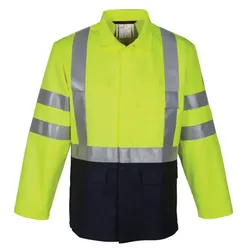 Multinorm Langjacke "30012" Multi Protector gelb/marine - 46 - gelb
