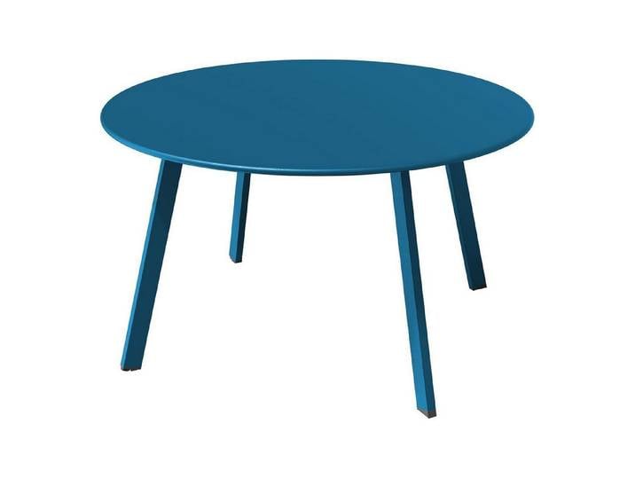 LuxusKollektion Beistelltisch Beistelltisch Kaffeetisch Balkontisch Outdoor Wohnzimmer Blau (1-St)