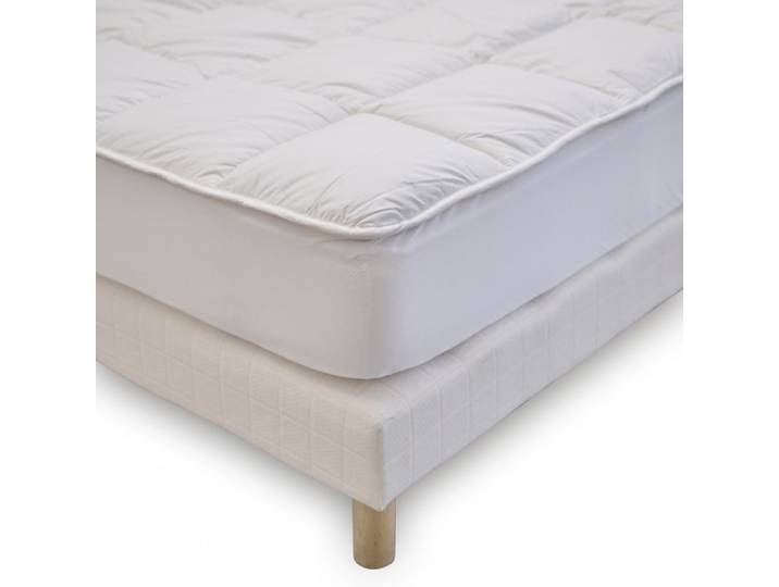 Surmatelas sensation duvet confort moelleux 140x190cm