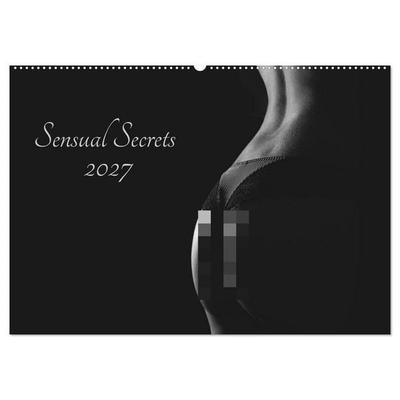 Sensual Secrets (Wandkalender 2027 DIN A2 quer), CALVENDO Monatskalender