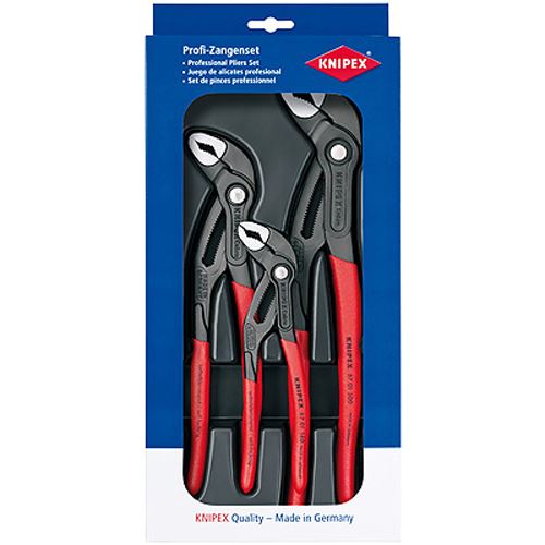 Knipex Cobra-Paket 3-teilig, 00 20 09 V02