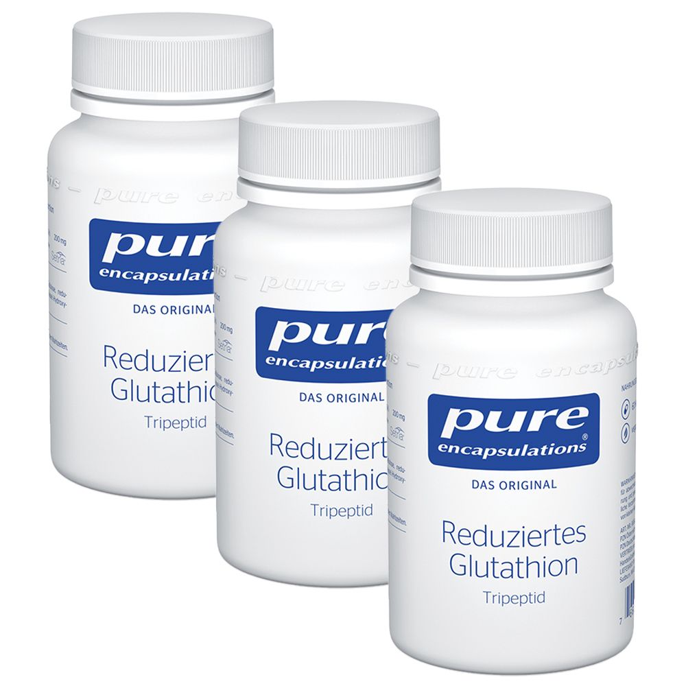 Pure Encapsulations reduziertes Glutathion Kapseln x3 3x60 St