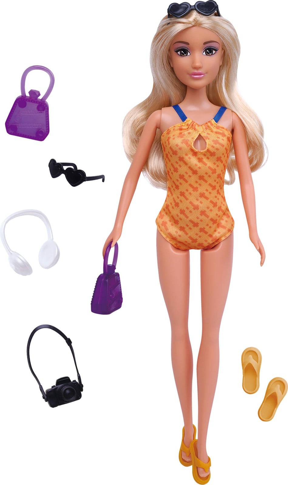 Wiky Pop In Badpak met Accessoires 30 cm
