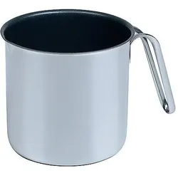 Kelomat Milchtopf mit Schnabel 12cm, Pfanne + Kochtopf, Silber