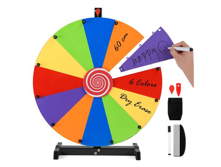 Geluksrad Om Te Draaien 60 cm Roulette Spinner met Standaard