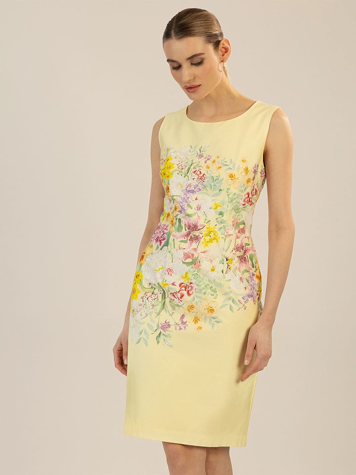 APART Kleid in Gelb - 36