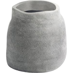 Ethick Übertopf Boge TBO48, betongrau, Ø 46 x 47 cm, aus Kunststoff, für innen