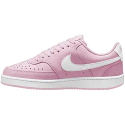 NIKE Court Vision Low Suede Sneaker Damen 600 - pink foam/white 38