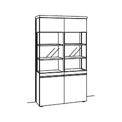 Venjakob V-Plus 3000 Vitrine 5766