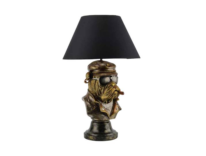 Design Tischlampe „Bulldog II“ Multicolor Invicta Interiors