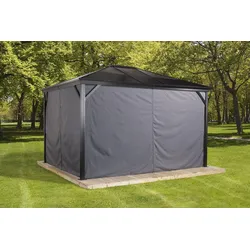 50NRTH Sojag Vorhänge Seitenteile für Pavillon Verona 10x10
