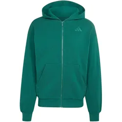 adidas Kit Small Logo Kapuzenjacke Herren KW2327 - collegiate green S