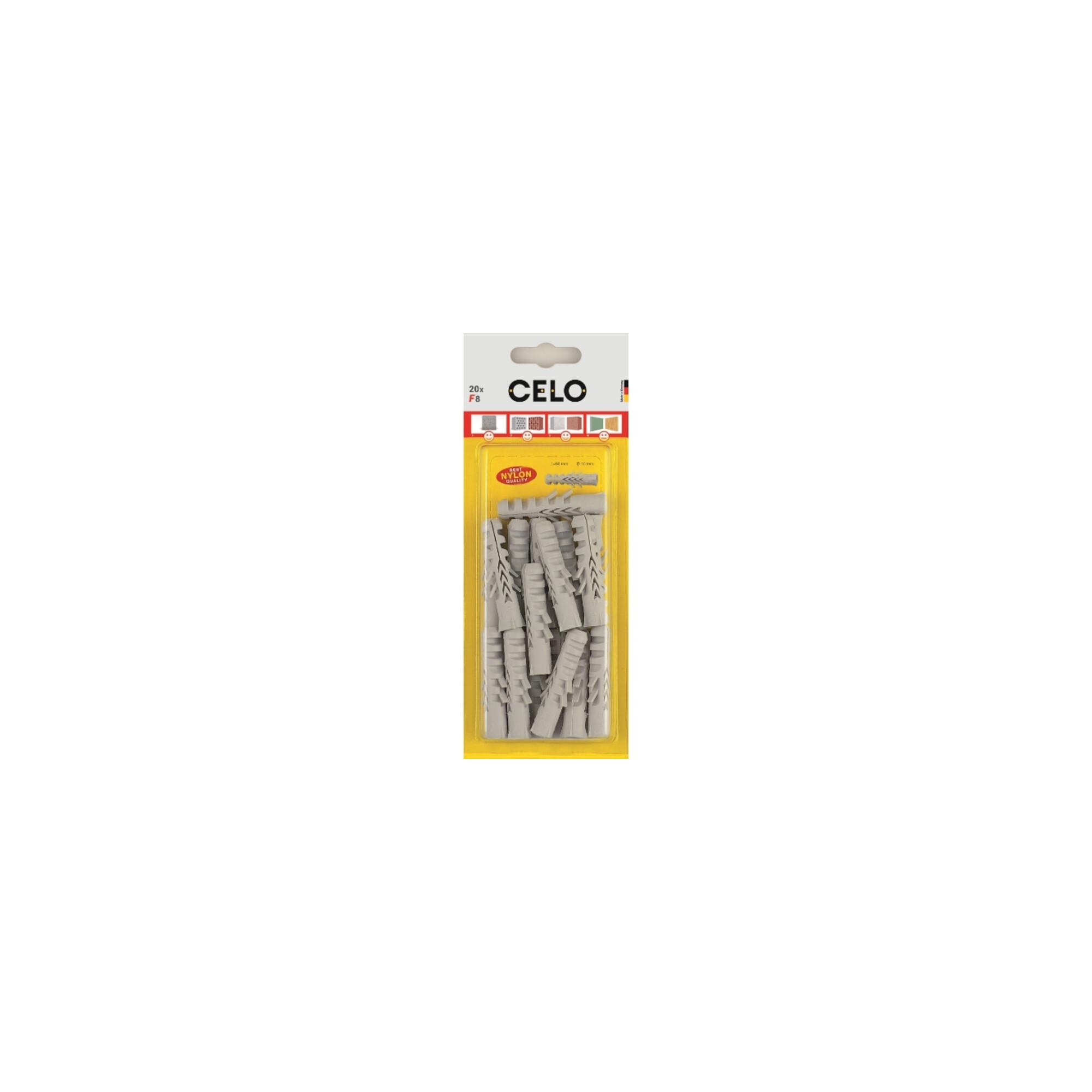 CELO Blister Normaldübel F 4 ; CELO Befestigungssysteme (54NF50)