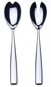 Mepra Stainless Steel Arte Salad Servers (Fork and Spoon)