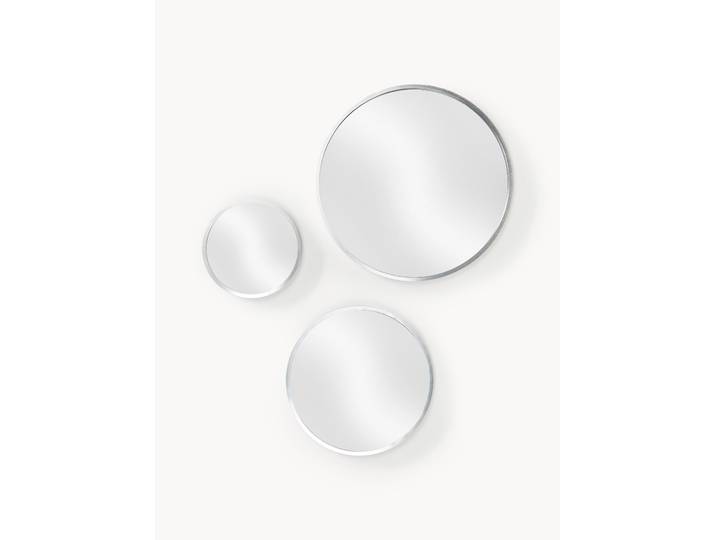 Miroirs muraux ronds Ida, 3 pièces
