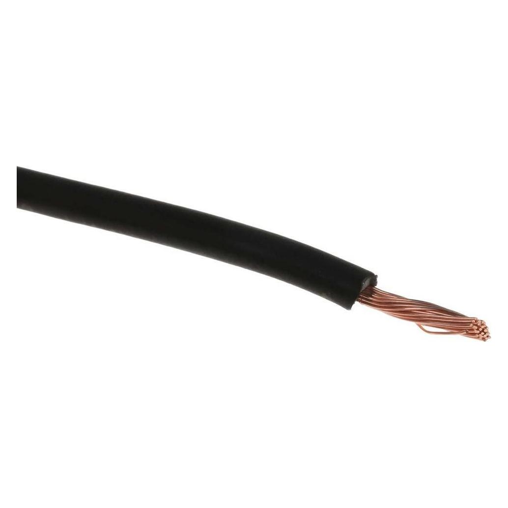 RS PRO 2491B 1.0mm black LSHF equipment wire (100 m) (7637595)