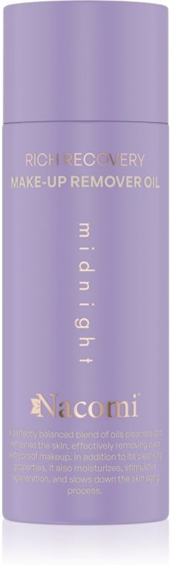 Nacomi Rich Recovery huile démaquillante MIDNIGHT 100 ml