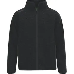 ERIMA TS Fleece Jacke Kinder, Größe 152 in Schwarz Schwarz