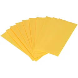 10x Schrumpfschlauch für 18650-Akkuzellen – Gelb