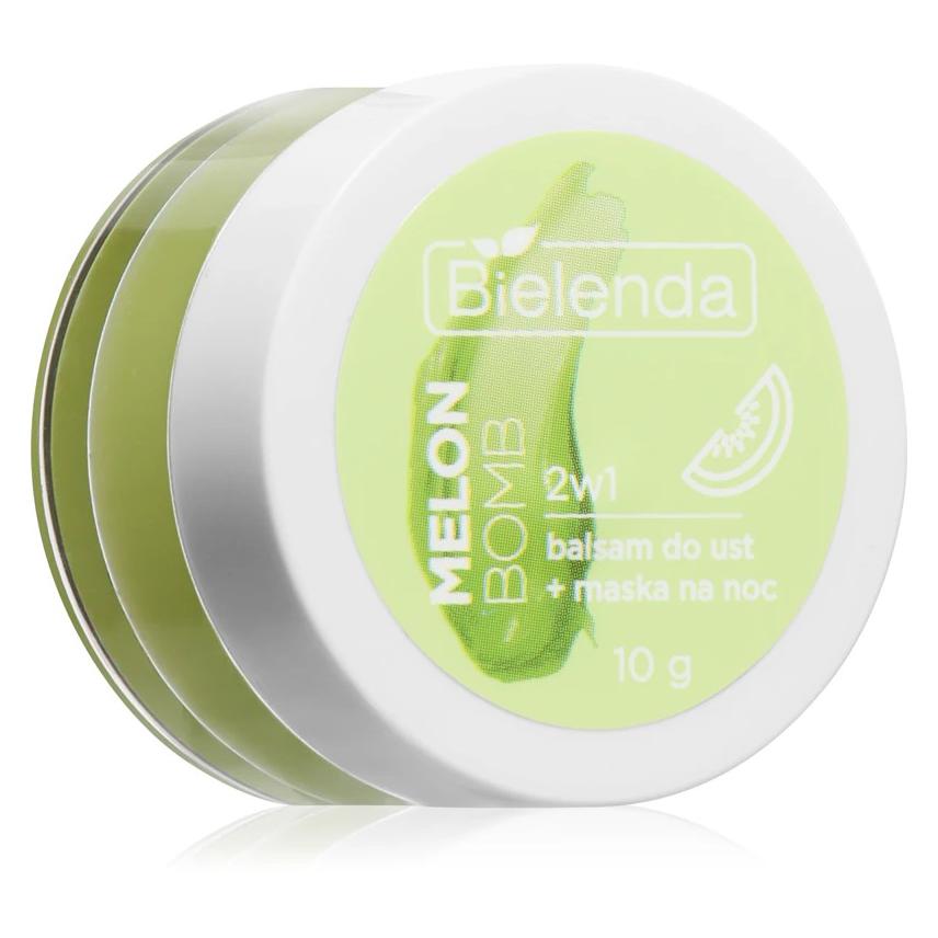 Bielenda Lippenpflege Overnight Lip Mask Balm 2in1 Melone Mango oder Wassermelone 10g (Lippenbalsam) (38912238)