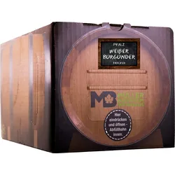 Weinhaus Müller Bornheim Pfalz Weißer Burgunder Weißwein trocken 12 % vol. 5 Liter Bag in Box