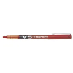 Pilot V5 HiTec Rot 12 Stück(e)
