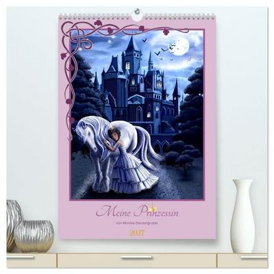 Meine Prinzessin (hochwertiger Premium Wandkalender 2027 DIN A2 hoch), Kunstdruck in Hochglanz