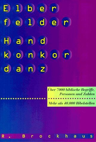 Elberfelder Handkonkordanz - Preis vom 30.09.2026 09:01:18 h