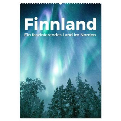 Finnland - Ein faszinierendes Land im Norden. (Wandkalender 2027 DIN A2 hoch), CALVENDO Monatskalender