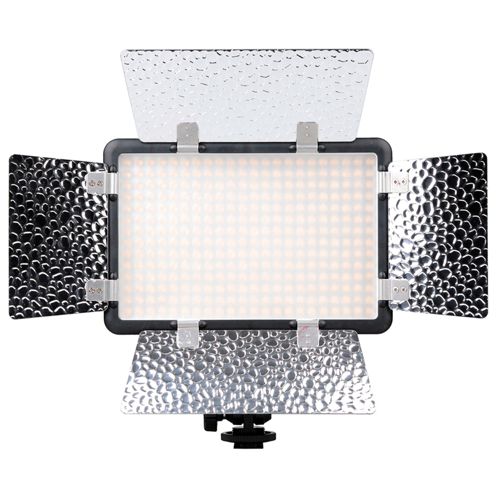 Godox LED308C II Videoleuchte mit Abschirmklappe