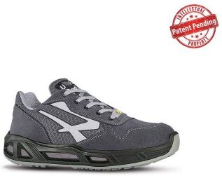 Scarpe antinfortunistiche U Power Red Carpet basse S1P scamosciate Personalizzate o neutre U-Power