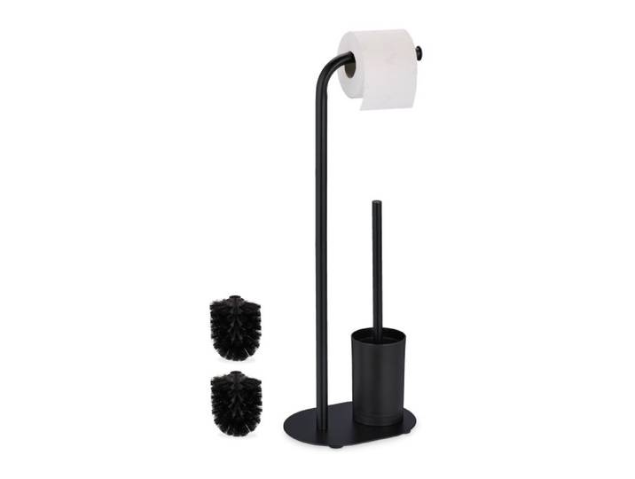 Relaxdays Toiletaccessoires set met wc-borstel