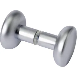 Infraworld Türknopf-Set Chrom