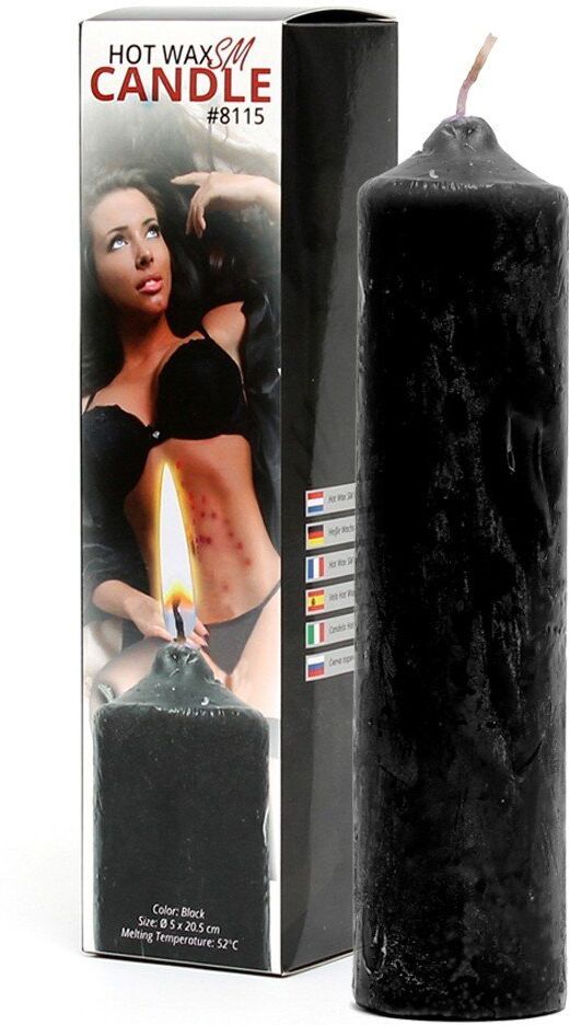 Rimba BDSM Candle, black
