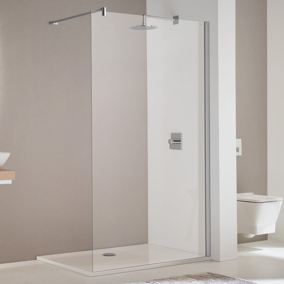 Koralle TwiggyPlus WalkIn side panel free-standing 80 x 200 cm VZ00708020AA1