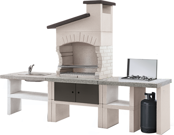 Palazzetti Guanaco 2 - Cucina per esterno in muratura