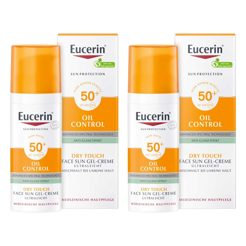Beiersdorf AG Eucerin Eucerin Sun Oil Control Face Sun Gel-Creme LSF 50+ 08102720