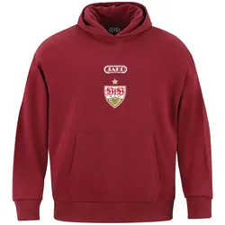 JAKO VfB Stuttgart Hoodie 2026/27 156 - rubinrot M