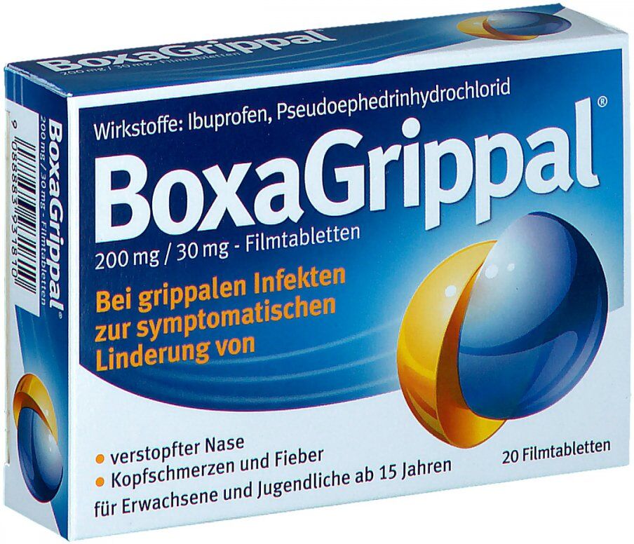BoxaGrippal 200 mg/30 mg Filmtabletten 20stk