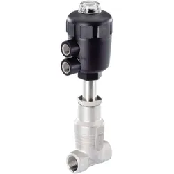 Bürkert 2/2-Wege-Geradsitzventil für Medien bis +180 °C, Edelstahlgehäuse (Gehäuse), Elektronikzubehör + Gehäuse