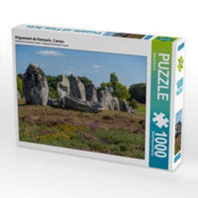 CALVENDO Puzzle Alignement de Kermario, Carnac | 1000 Teile Lege-Größe 64x48cm Foto-Puzzle für glückliche Stunden