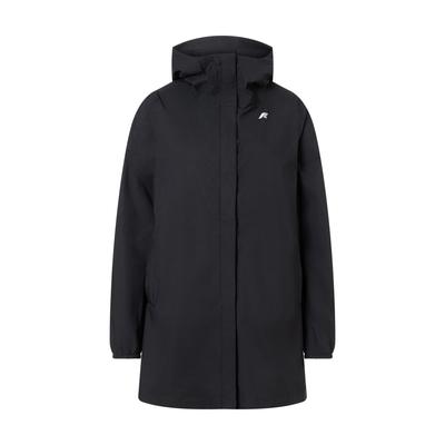 Funktionsjacke K-WAY "K-Way Funktionsjacke SOPHIE STRETCH DOT", Damen, Gr. L, schwarz pure, Obermaterial: 76% Polyester, 24% Polyurethan, Jacken Funktionsjacke