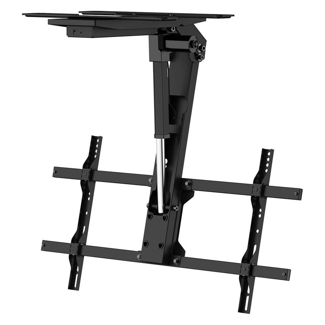 Maclean Elektrische Deckenhalterung mit Motor, Tuya-Fernbedienung, Neigung -80°, Anti-Kollisionsschutz (Decke, 45 kg, 43" - 86") (MC-110 T)